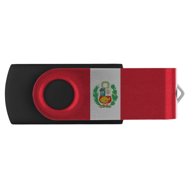 Peruvian flag USB flash drive (Front)