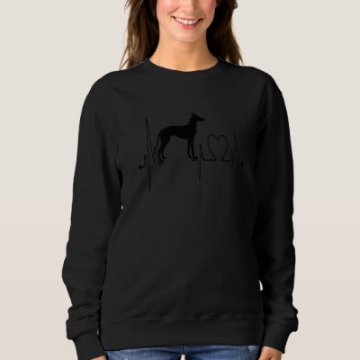 Peruvian Inca Orchid Dog My Heartbeat EKG Dogs Are Sweatshirt