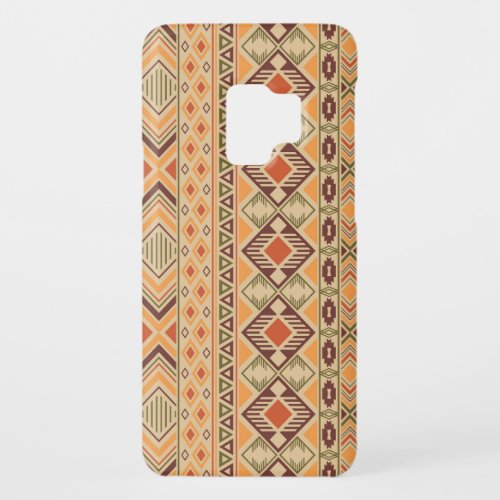 Peruvian Indian Tribal Geometric Seamless Case_Mate Samsung Galaxy S9 Case