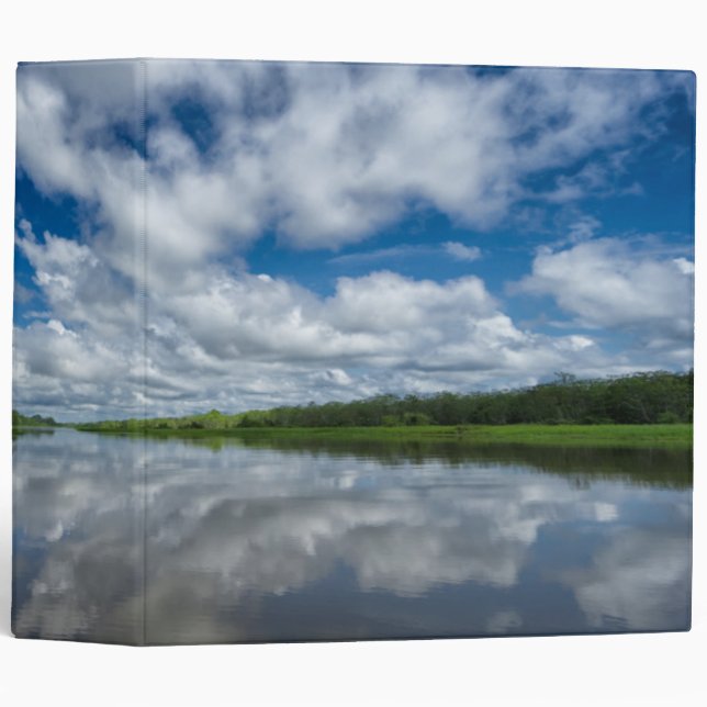 Peruvian Jungle Reflections 3 Ring Binder (Front/Spine)