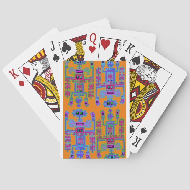 Peruvian Kings Poker Cards (Back)