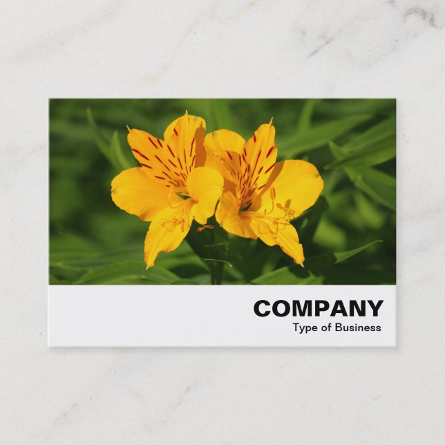 Peruvian Lilies Business Card (Front)
