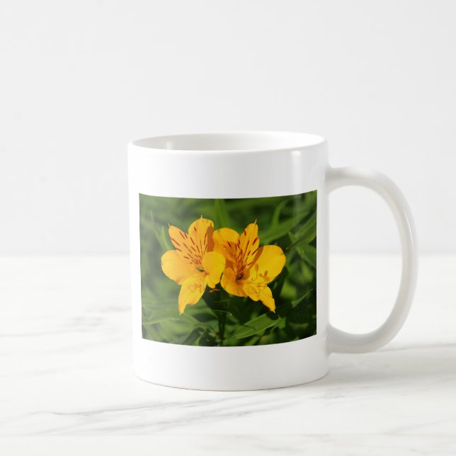 Peruvian Lilies Coffee Mug (Right)