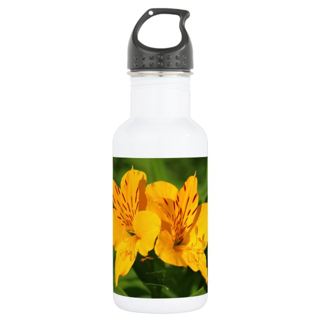 Peruvian Lilies Water Bottle (Front)