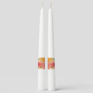 Peruvian lily funeral memorial taper candle