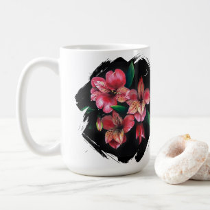 Peruvian Lily Love is the answer love mug