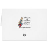 Peruvian Paso's in Moonlight Cards (Back Horizontal)