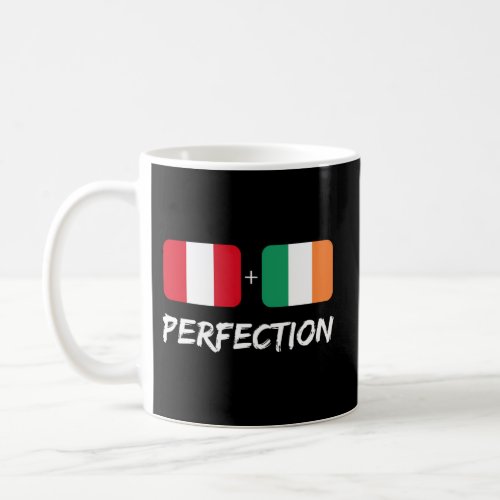Peruvian Plus Irish Perfection Mix Heritage Flag Coffee Mug