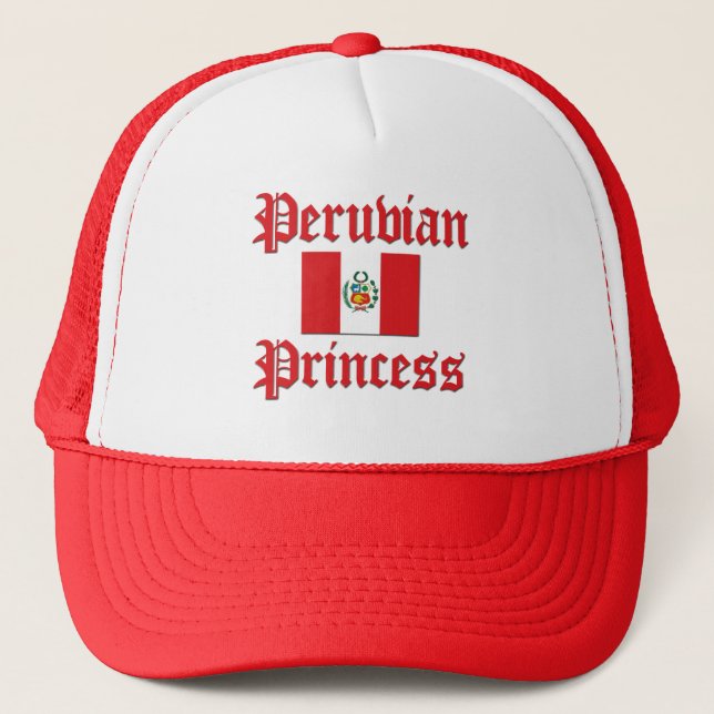 Peruvian Princess Trucker Hat (Front)