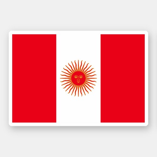 Peruvian Republic Sticker