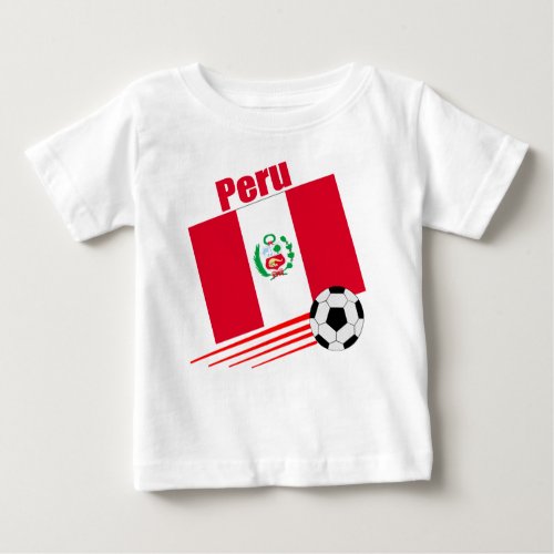Peruvian Soccer Team Baby T_Shirt