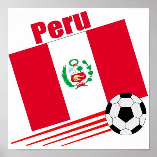 Peruvian Soccer Team Poster | Zazzle.com
