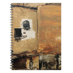 peruvian vulture urban wall notebook