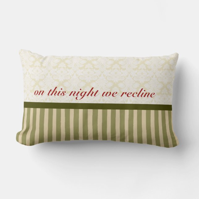 Pesach Recline Pillow (Front)