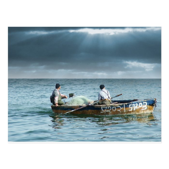 Pescadores de Homens na Galileia Postcard