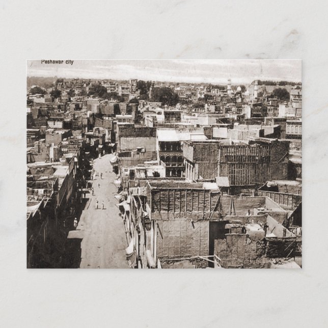 Peshawar Postcard (Front)