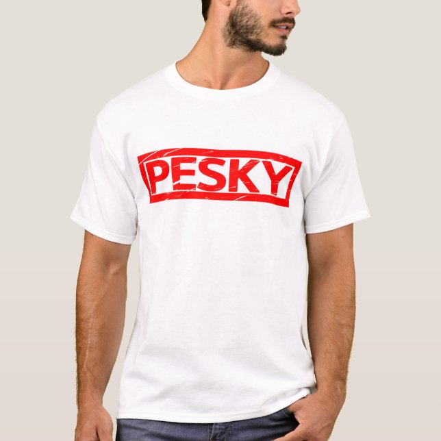 Pesky Stamp T-Shirt (Front)