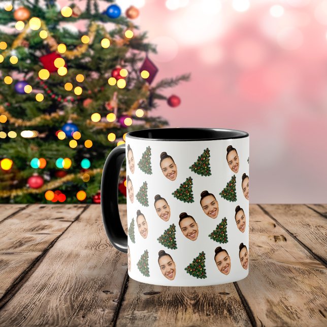 Pesonalized Christmas Mug with Your Face  (Creator Uploaded)