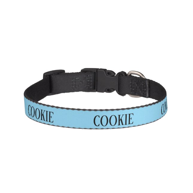 Pesonalized  pet collar (Front)