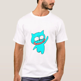 Pesoo Crazy Art Cat T-Shirt