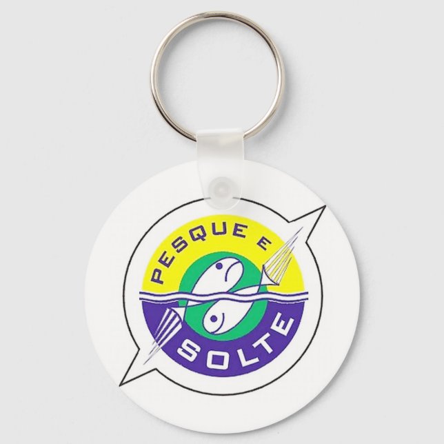 Pesque e Solte Keychain (Front)