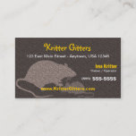 Pest Control Business Card at Zazzle