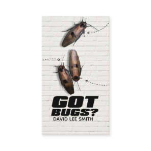 Pest control business card