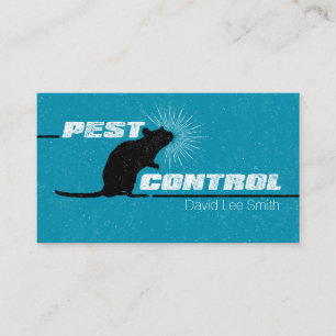 Pest control business card