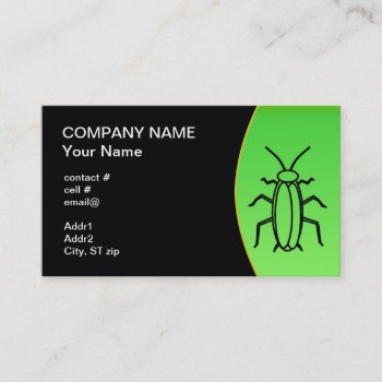 Pest Control Business Card by LBmedia at Zazzle
