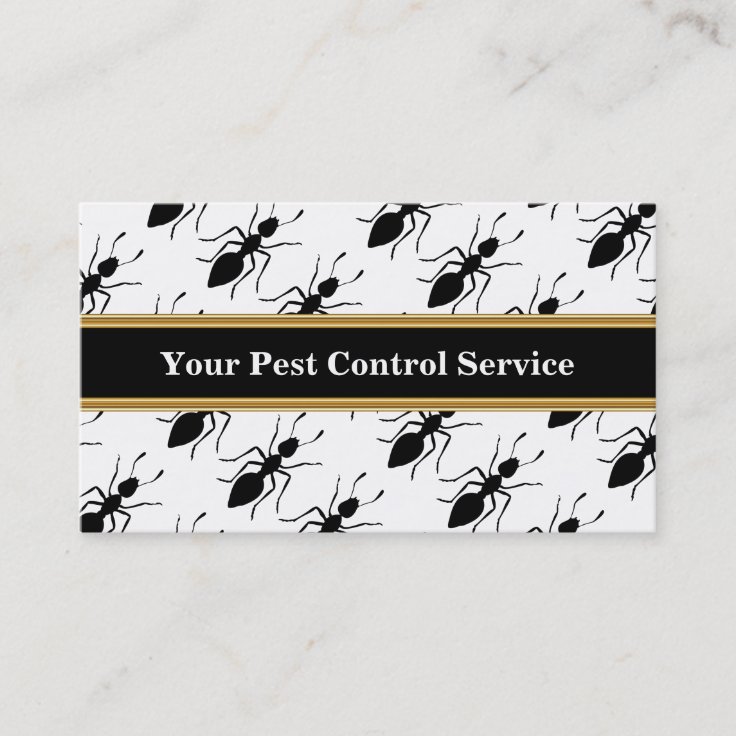 Pest Control Business Cards Zazzle