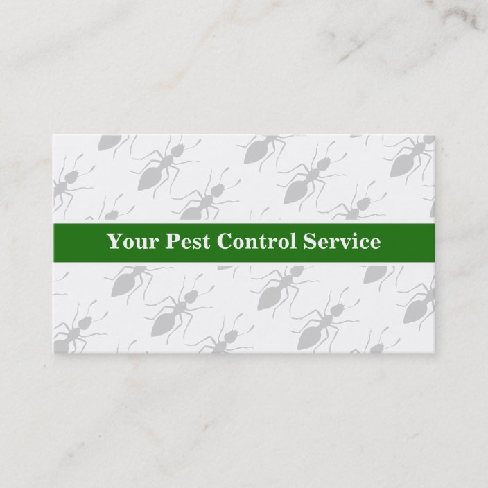 Pest Control Business Cards