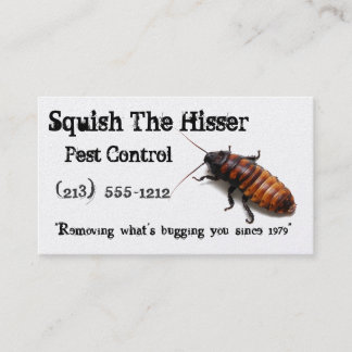Pest Control Business Cards