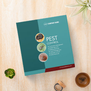 Pest Control Business Document Binder