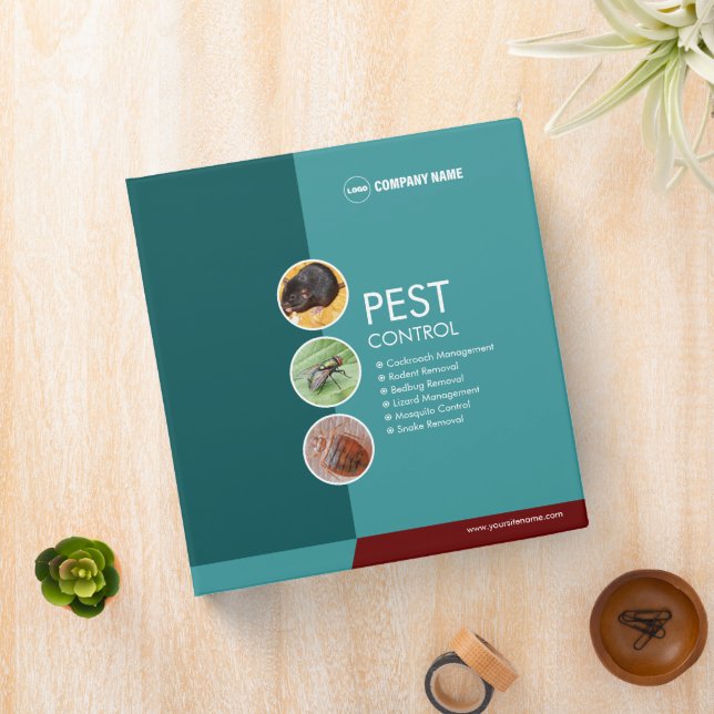Pest Control Business Document Binder (In Situ)