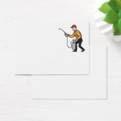 Pest Control Exterminator Worker Spraying Cartoon (Desk)