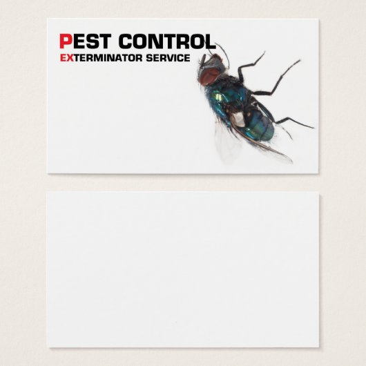 Pest control service (Front & Back)