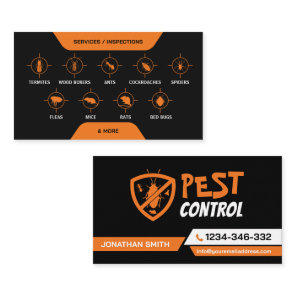 Pest control Service Business Card