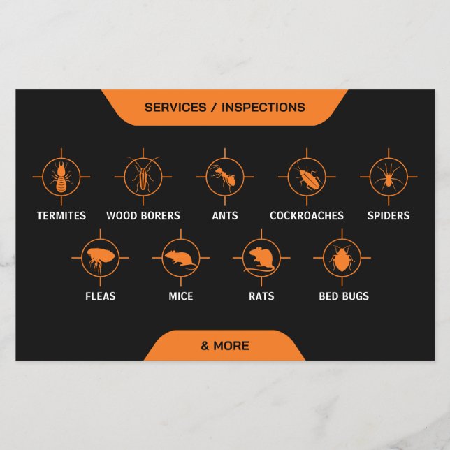 Pest control Service Flyer (Front)