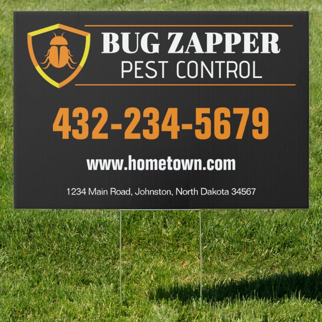 Pest Control Service Sign (Insitu)