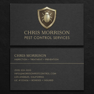 Pest Control Services Business Card