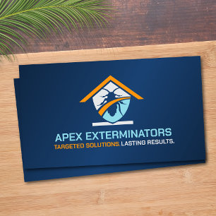 Pest Control Services - Exterminator Business Card