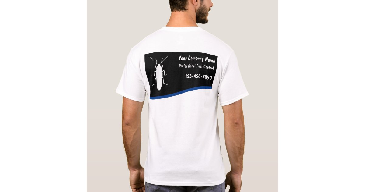 Pest Control T-Shirts For Business | Zazzle