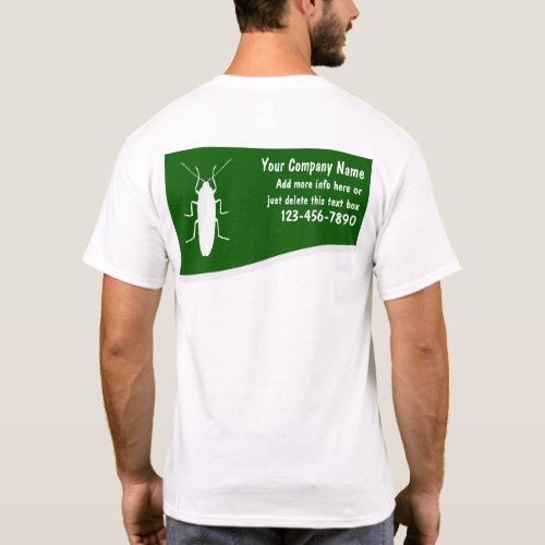 Pest Control T_Shirts For Business
