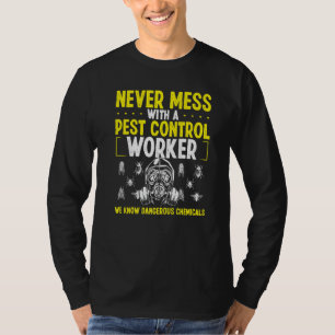 Pest Control Worker Animal Control Professional Ex T-Shirt