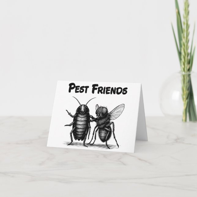 Pest Friends BFF Card (Front)