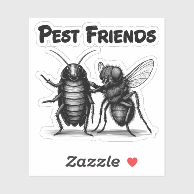 Pest Friends BFF Sticker (Sheet)