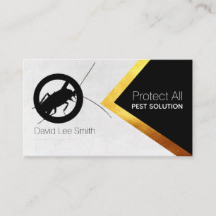 Pest solution business card