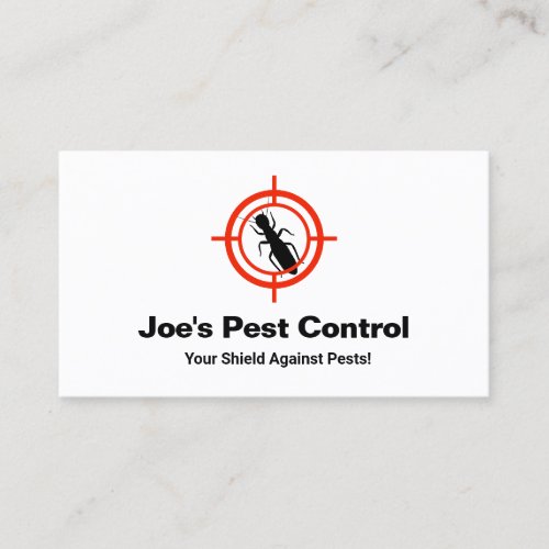  Pest Termite Control  Insect Terminator Business Card