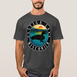 Pestiga Lake Wisconsin Loon T-Shirt