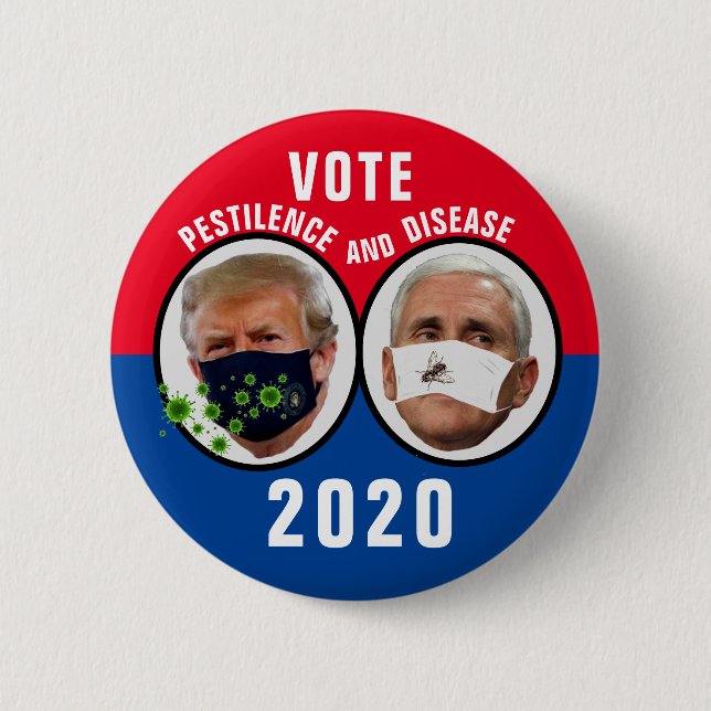 Pestilence and Disease 2020 Button (Front)